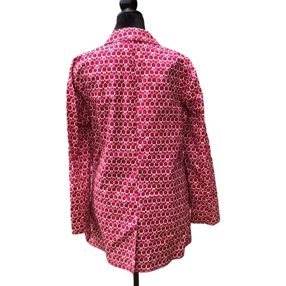 Gap Rose Print Trench Coat size Medium - Picture 5 of 11